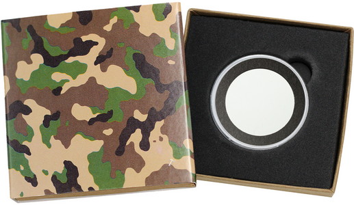 SilverTowne Natural Kraft Paper Gift Box with Camo Box Sleeve